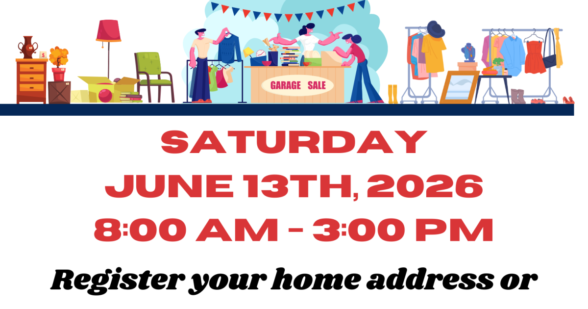 Yard Sale！ 2025 Town Wide Yard Sale – NEW Two-Day Event – Maple Shade Township